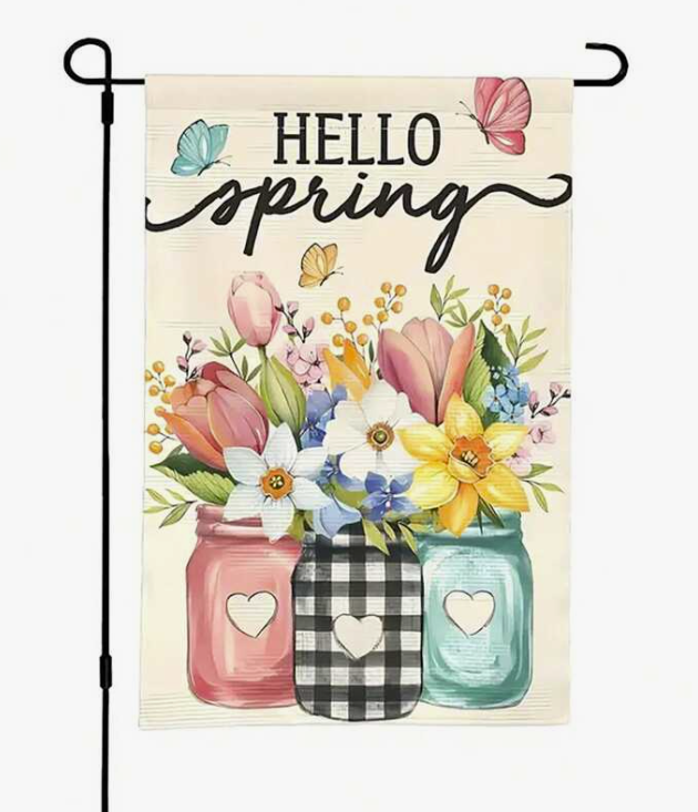 Spring and Easter Garden Flags