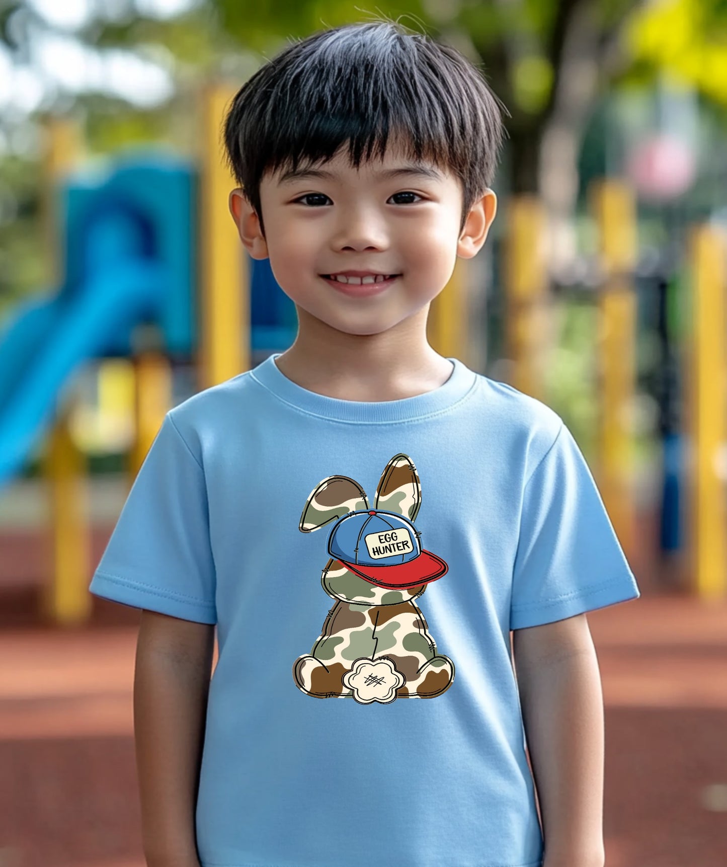 Camo Egg Hunter Tee