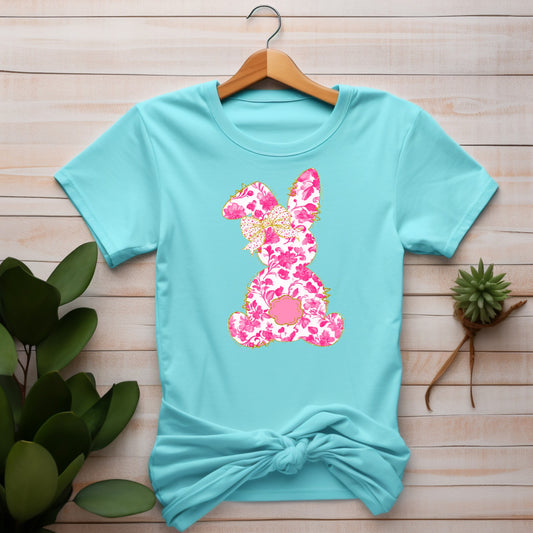 Floral Bunny Tee